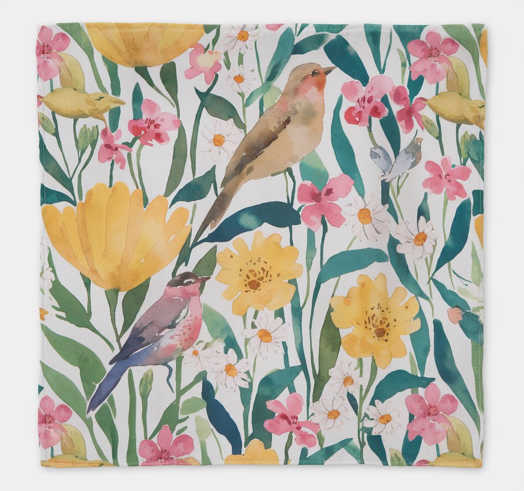 Edge-to-Edge Tea Towels with All-Over Custom Printing